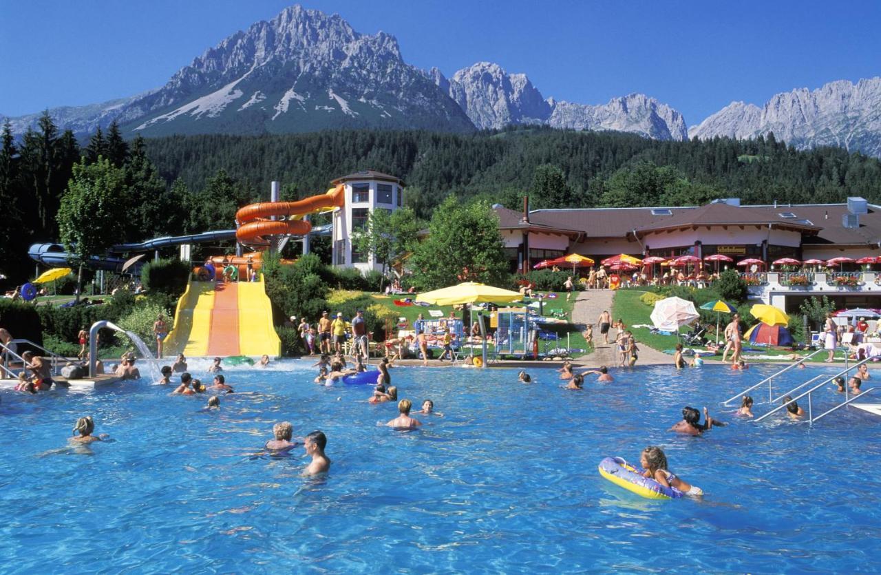 Pension Und Appartements Hartkaiser เอลล์เมา ภายนอก รูปภาพ